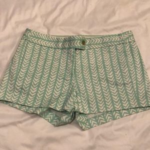 Chevron printed shorts 